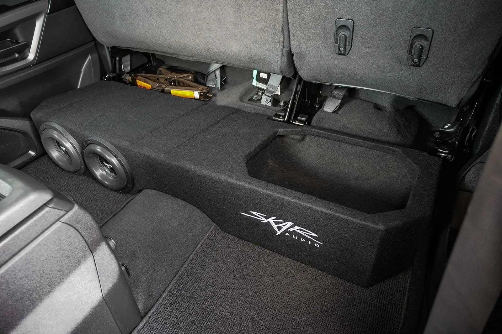 2004-2015 Nissan Titan Crew Cab Compatible Dual 8" Ported Subwoofer Enclosure #14