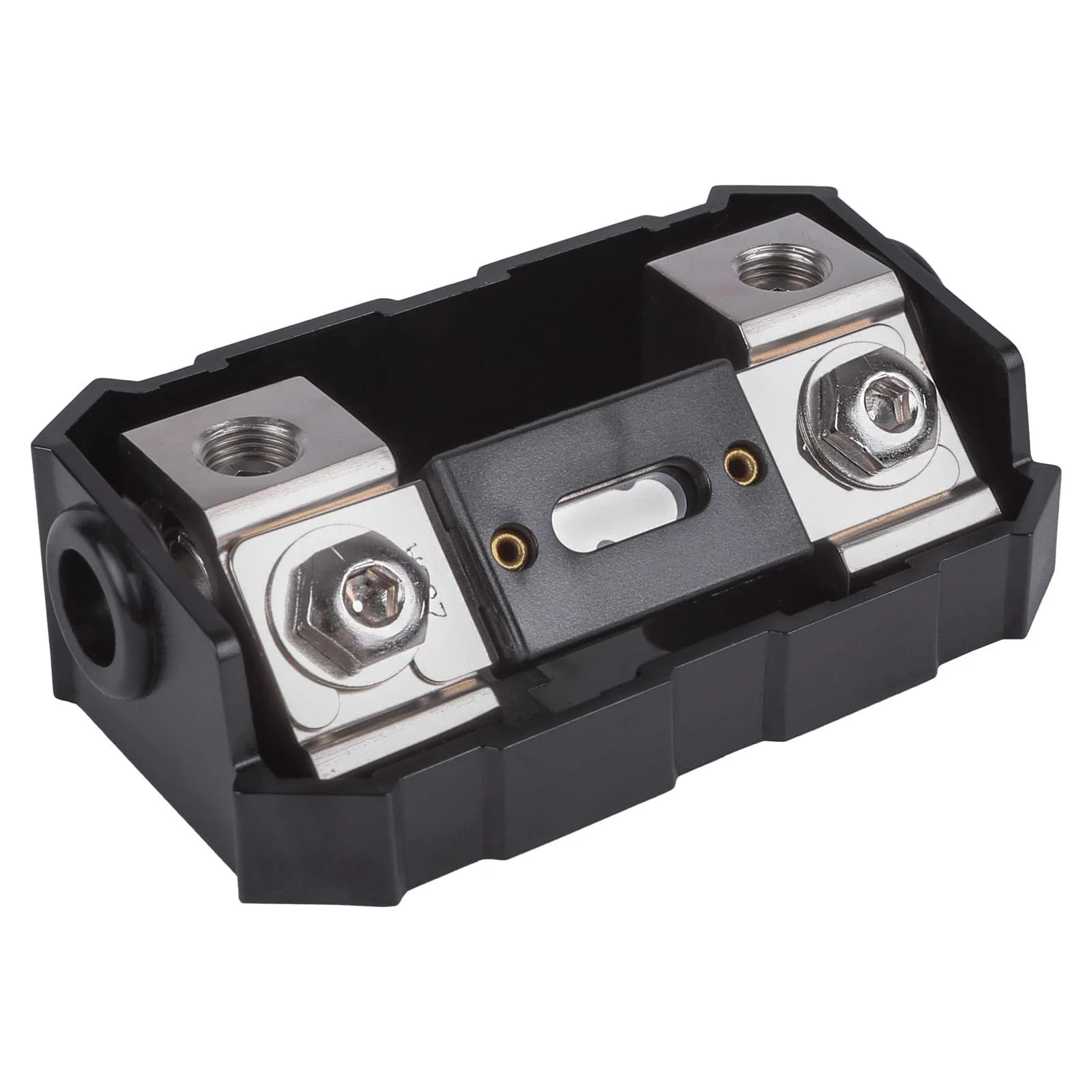SK-FUSE-BLK-PROANL | 1/0 or 4 Gauge Pro Series Inline ANL Fuse Holder