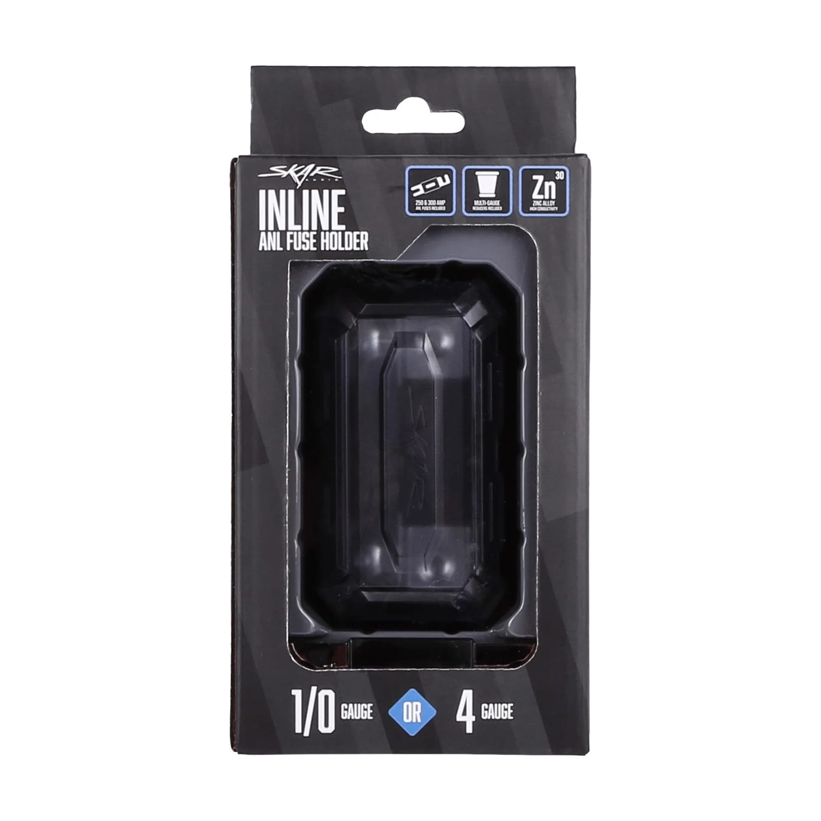 SK-FUSE-BLK-PROANL | 1/0 or 4 Gauge Pro Series Inline ANL Fuse Holder #9