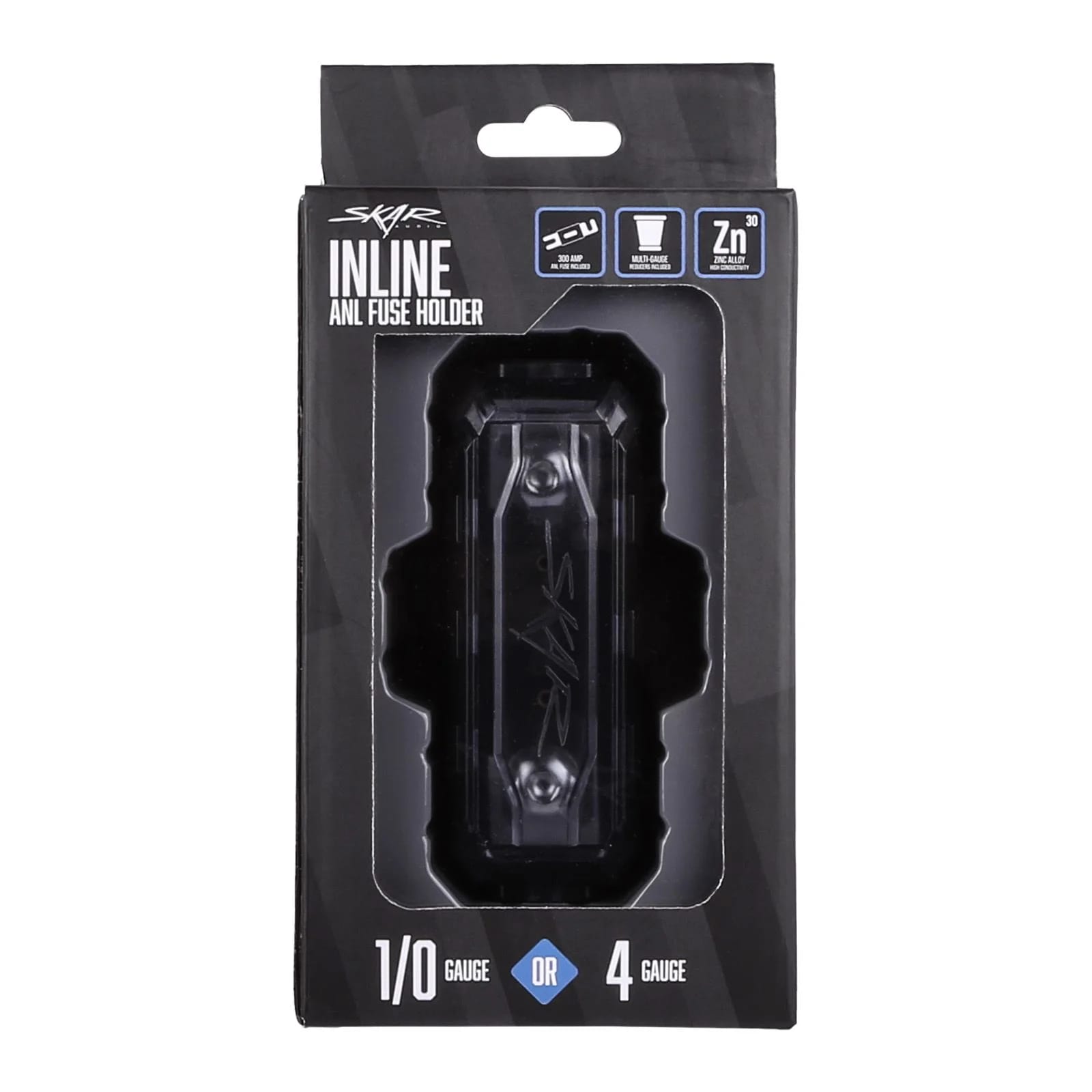 SK-INLINE-FUSEANL300 | 1/0 or 4 Gauge Inline ANL Fuse Holder - 300 Amp ANL Fuse #9