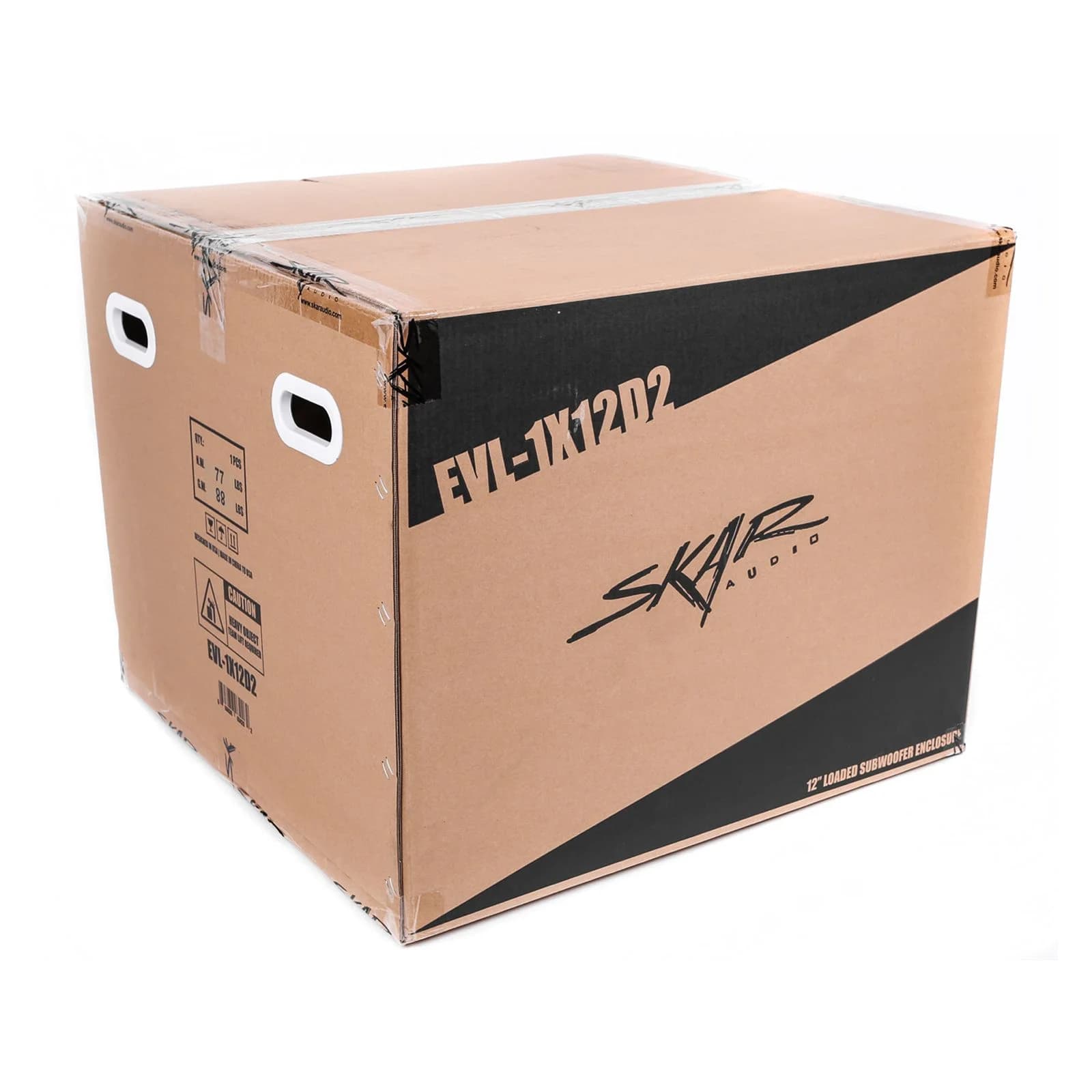 Featured Product Photo 5 for EVL-1X12D2 | Single 12" 2,500 Watt EVL Series Loaded Vented Subwoofer Enclosure