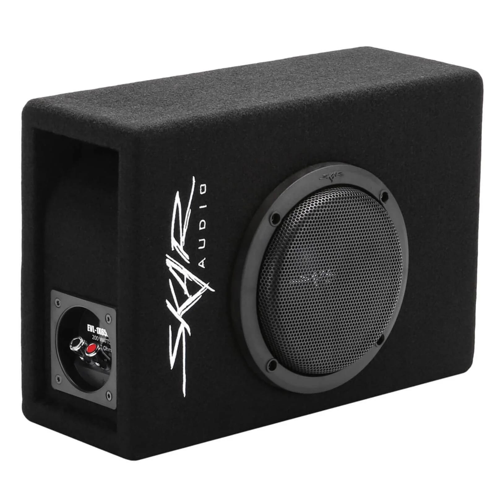 EVL-1X65D4-V-LP | Low-Profile 6.5" 400 Watt Loaded Vented Subwoofer Enclosure