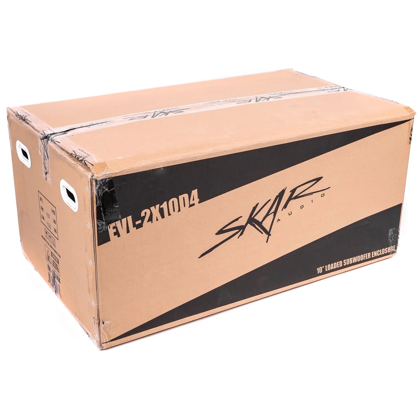 Featured Product Photo 5 for EVL-2X10D4 | Dual 10" 4,000 Watt EVL Series Loaded Vented Subwoofer Enclosure