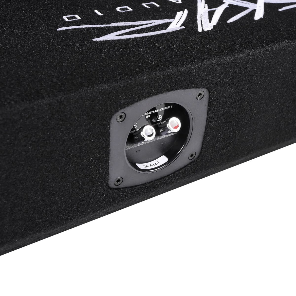 Dual 8" 2,400W Max Power Loaded Subwoofer Enclosure Compatible with 2017-2025 Ford Super Duty (F-250/350/450) SuperCrew Cab Trucks #7