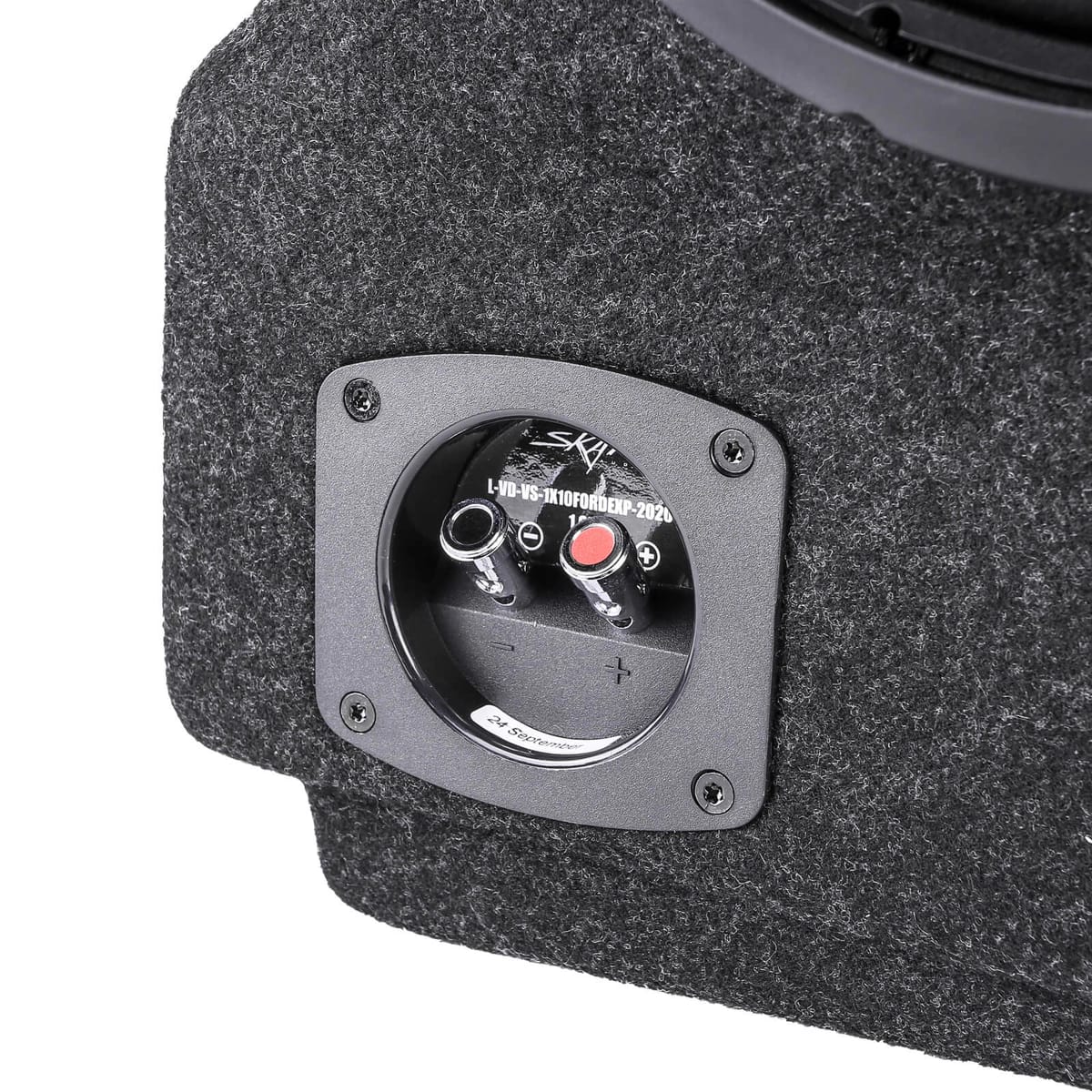 Single 10" 800W Max Power Loaded Subwoofer Enclosure Compatible with 2020-2025 Ford Explorer Vehicles #7