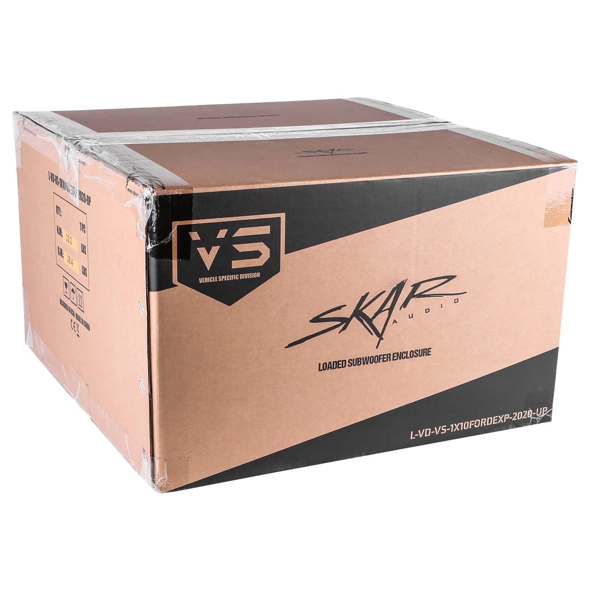 Single 10" 800W Max Power Loaded Subwoofer Enclosure Compatible with 2020-2025 Ford Explorer Vehicles #8