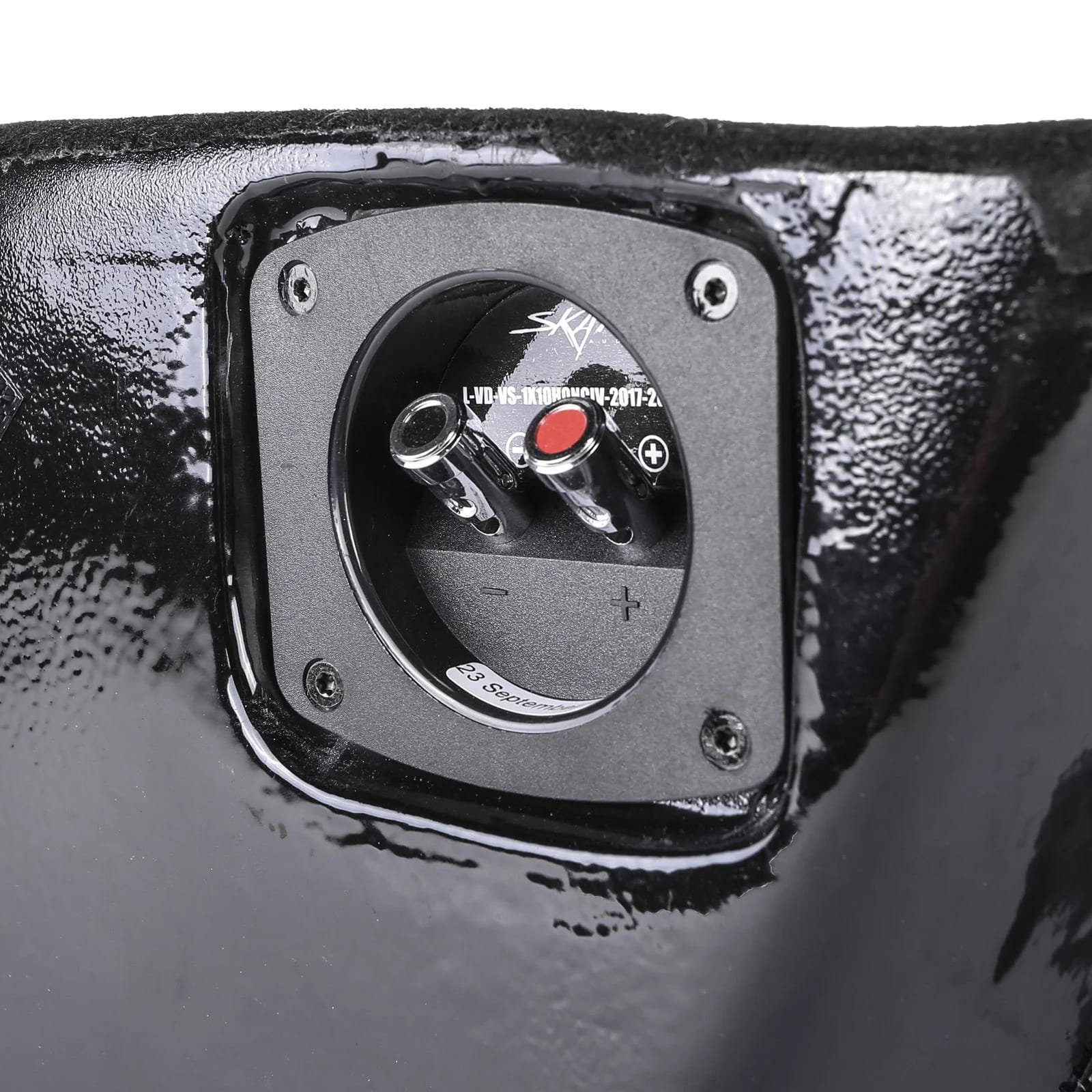 Single 10" 800W Max Power Loaded Subwoofer Enclosure Compatible with 2017-2021 Honda Civic Hatchback Sport Vehicles #6