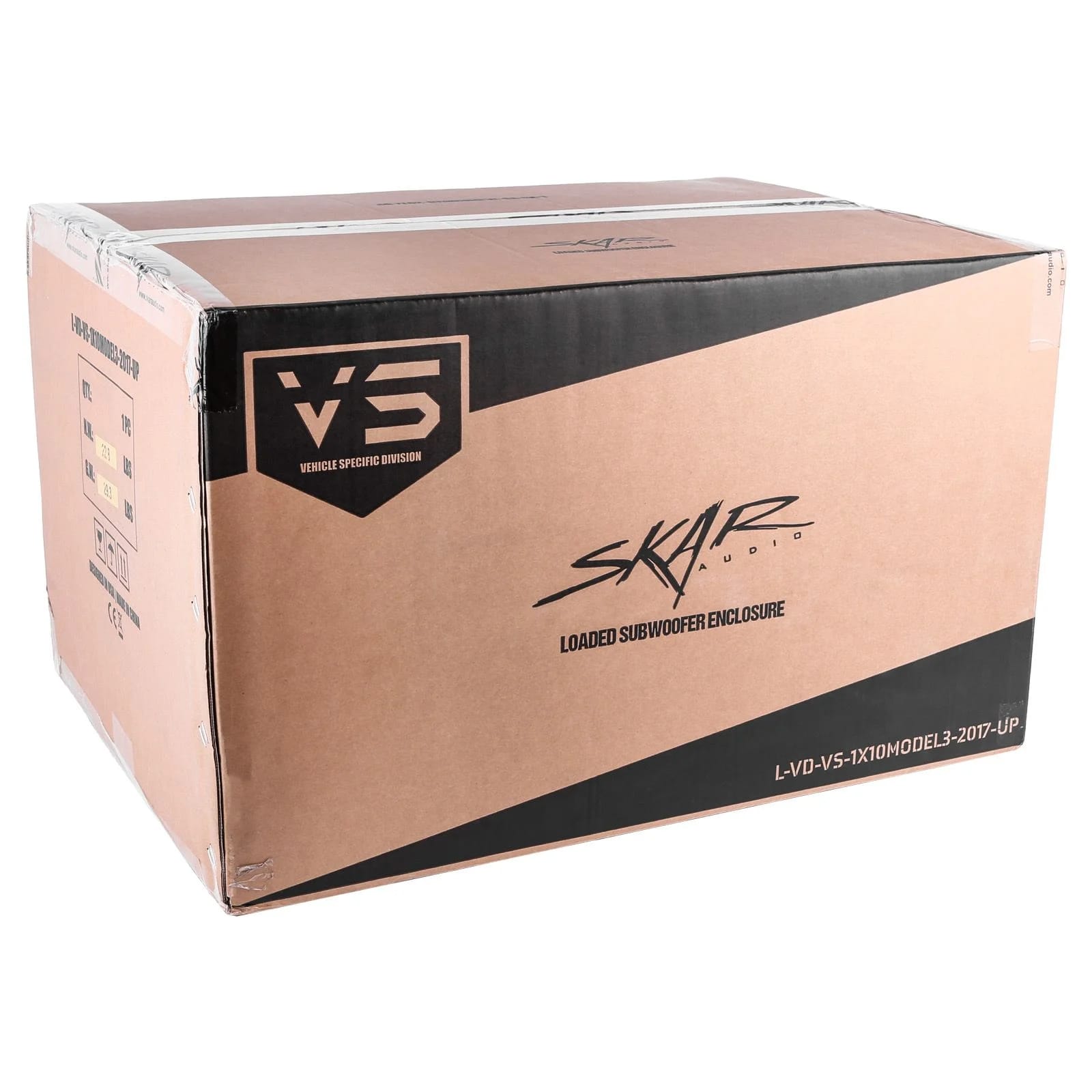 Single 10" 800W Max Power Loaded Subwoofer Enclosure Compatible with 2017-2023 Tesla Model 3 Vehicles #8