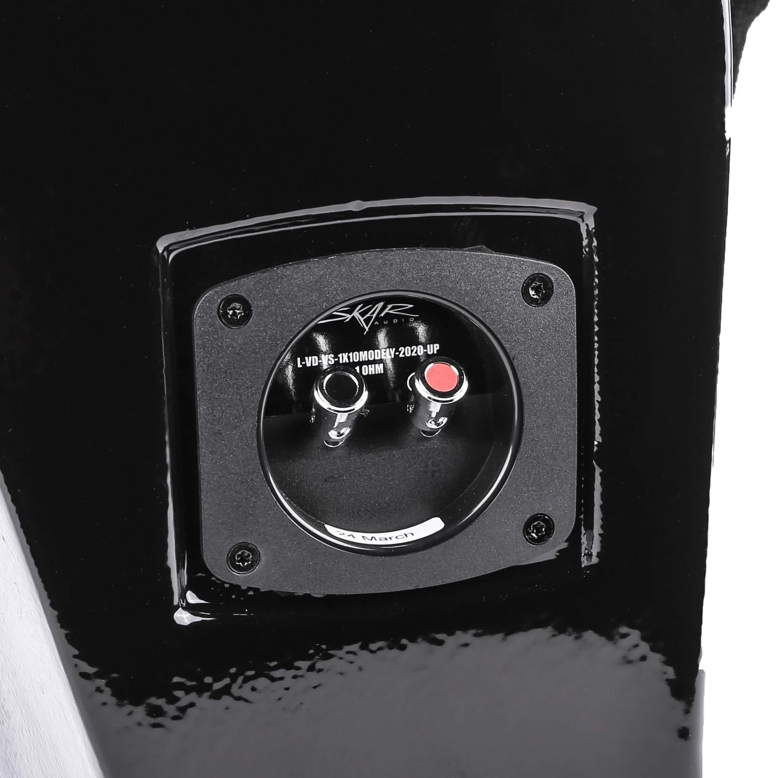 Single 10" 800W Max Power Loaded Subwoofer Enclosure Compatible with 2020-2024 Tesla Model Y Vehicles #6