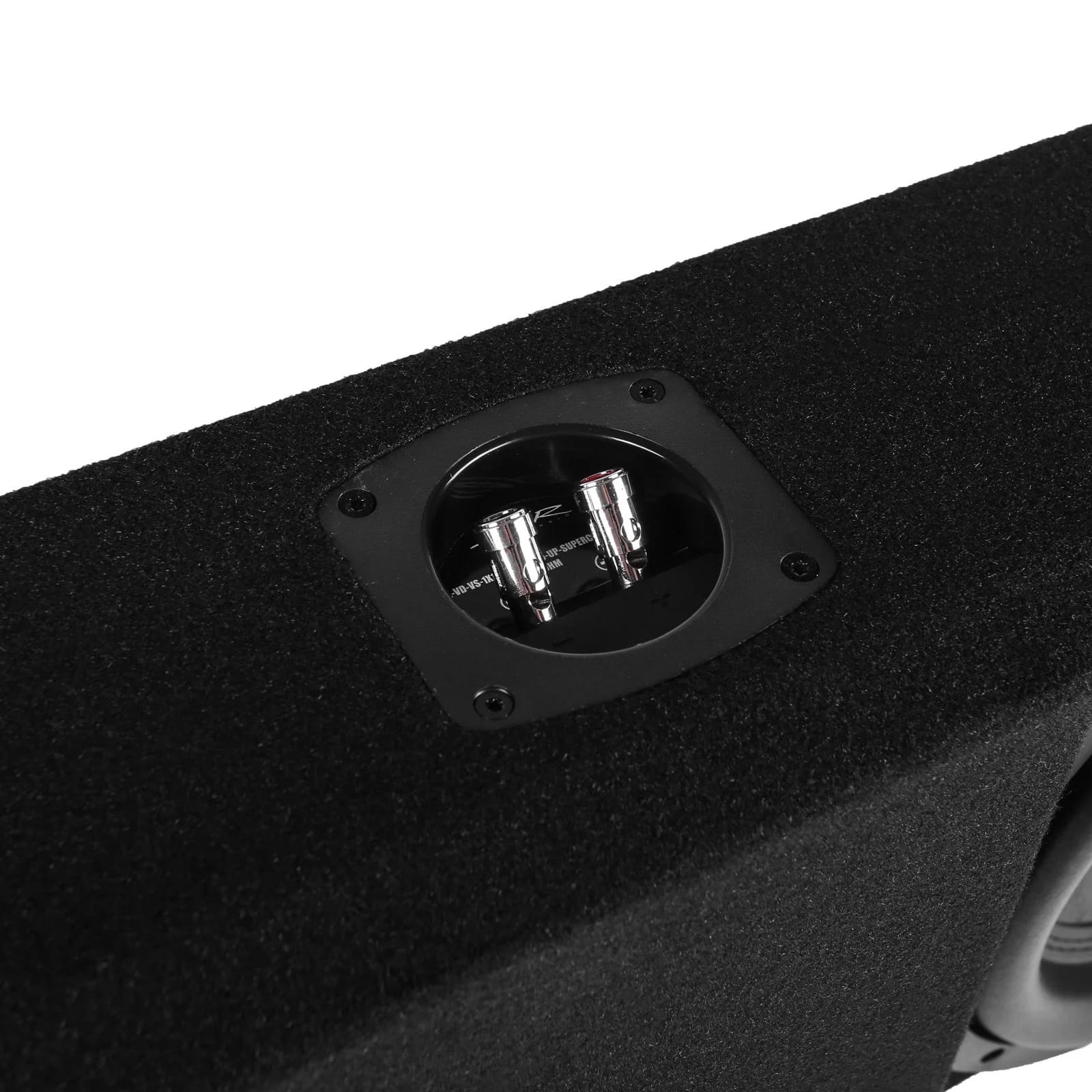 Single 12" 800W Max Power Loaded Subwoofer Enclosure Compatible with 2015-2026 Ford F-150 Super Crew Cab Trucks #6