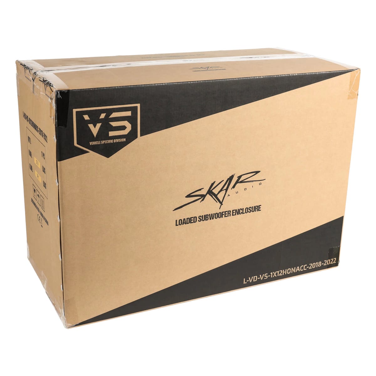 Single 12" 800W Max Power Loaded Subwoofer Enclosure Compatible with 2018-2022 Honda Accord Vehicles #8