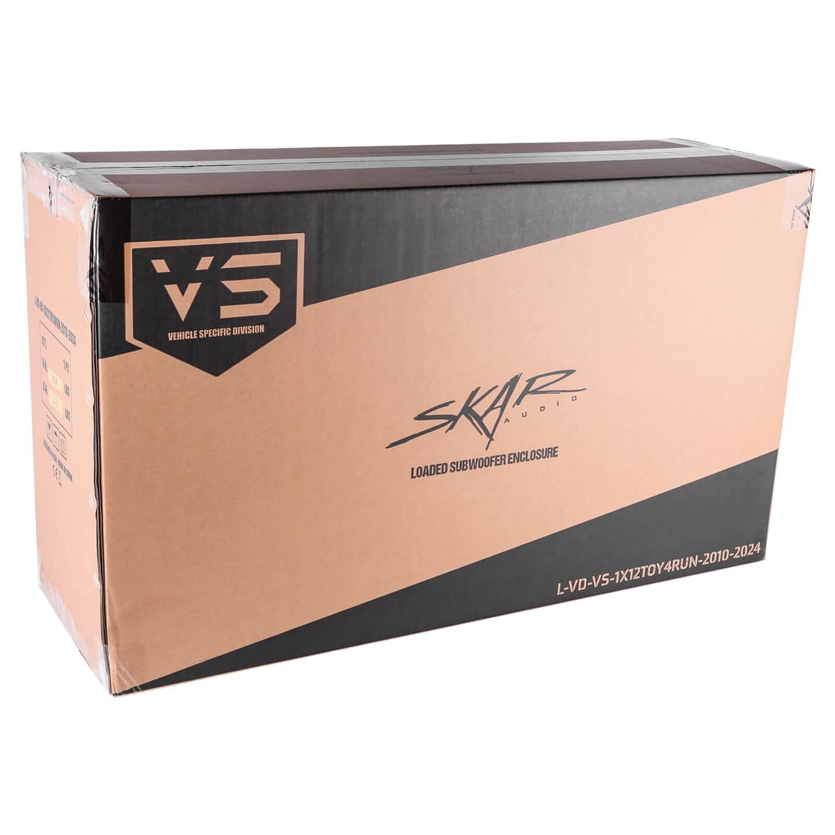 Featured Product Photo 7 for Single 12" 800W Max Power Loaded Subwoofer Enclosure Compatible with 2010-2024 Toyota 4Runner Vehicles