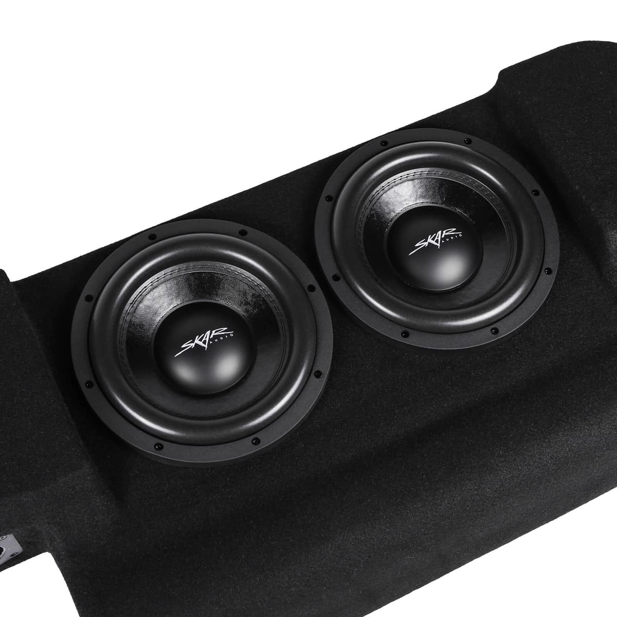Featured Product Photo 6 for Dual 10" 1,600W Max Power Loaded Subwoofer Enclosure Compatible with 2015-2025 Ford F-150 Super Cab Trucks