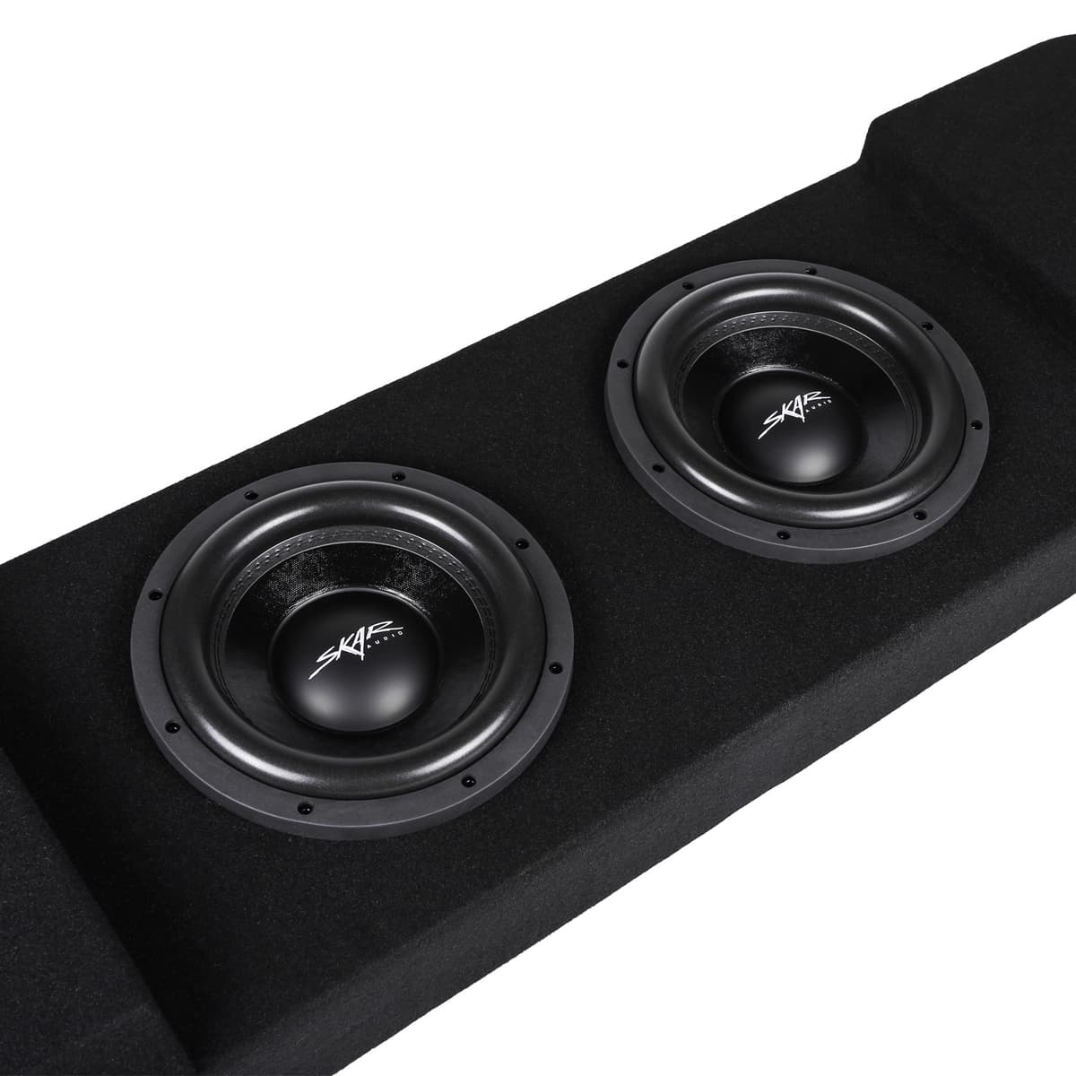 Featured Product Photo 6 for Dual 10" 1,600W Max Power Loaded Subwoofer Enclosure Compatible with 2017-2025 Ford Super Duty (F-250/350/450) SuperCrew Cab Trucks