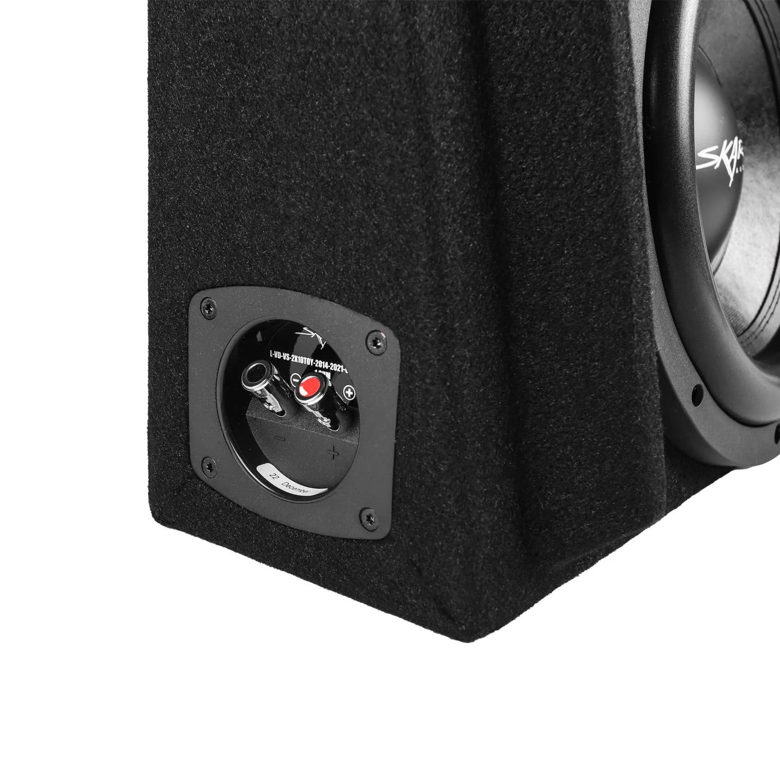 Featured Product Photo 5 for Dual 10" 1,600W Max Power Loaded Ported Subwoofer Enclosure Compatible with 2014-2021 Toyota Tundra Crew Max Cab Trucks