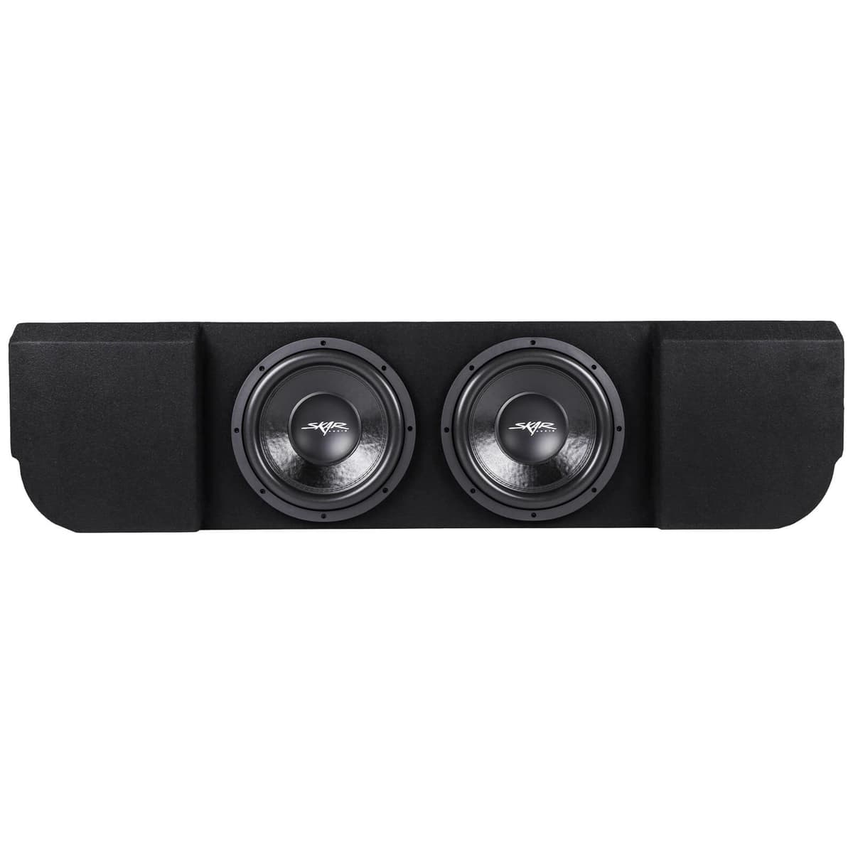 Featured Product Photo 1 for Dual 12" 1,600W Max Power Loaded Subwoofer Enclosure Compatible with 2017-2025 Ford Super Duty (F-250/350/450) SuperCrew Cab Trucks