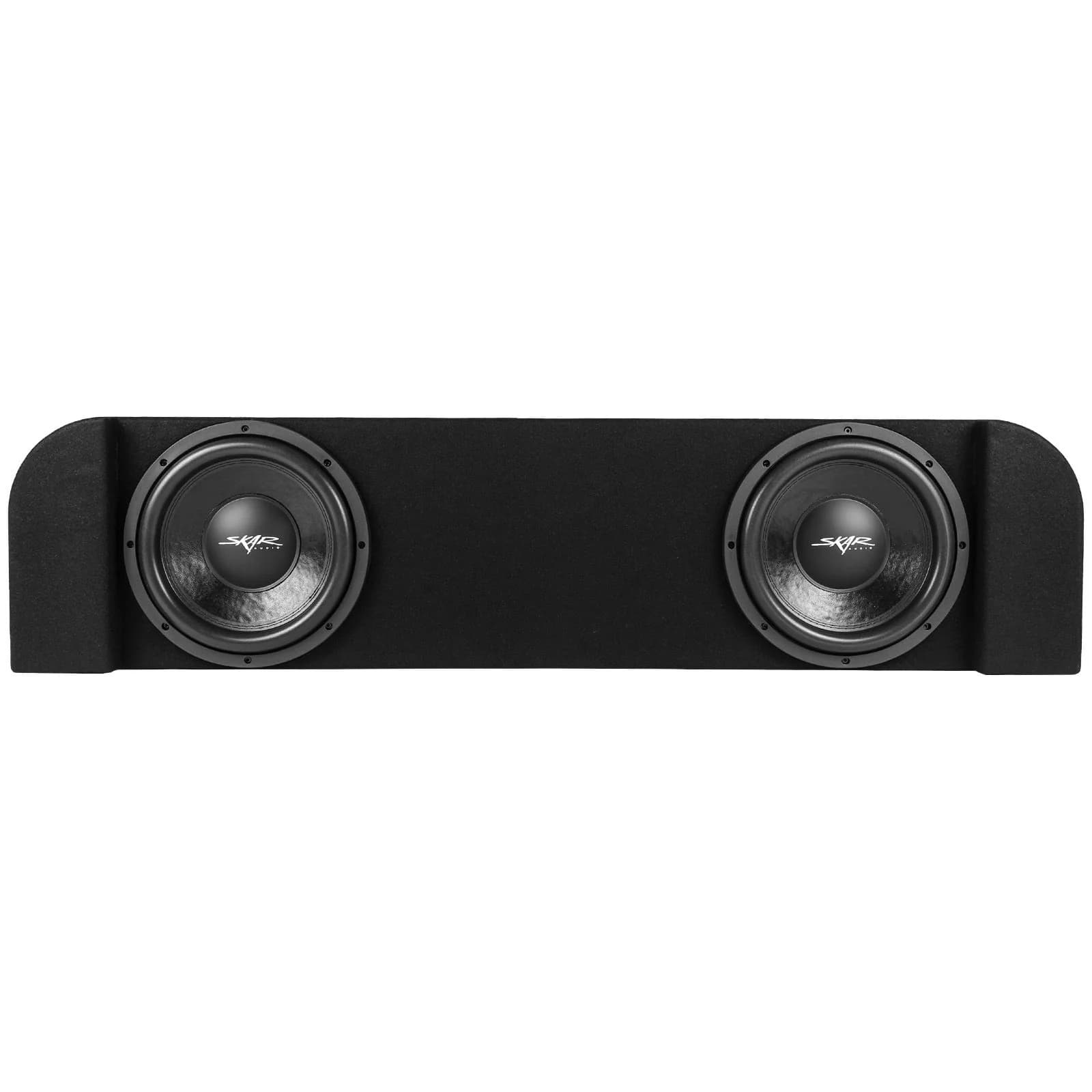 Featured Product Photo 1 for Dual 12" 1,600W Max Power Loaded Subwoofer Enclosure Compatible with 2014-2018 Chevy Silverado & GMC Sierra Crew Cab Trucks