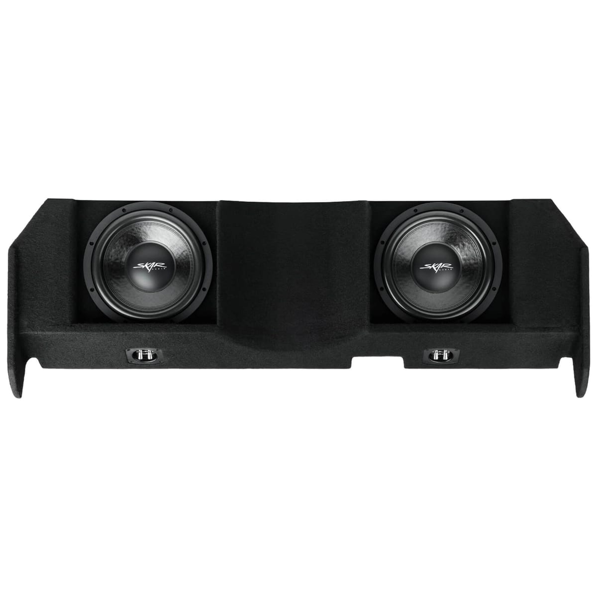 Dual 12" 1,600W Max Power Loaded Subwoofer Enclosure Compatible with 2004-2015 Nissan Titan Crew Cab Trucks #2