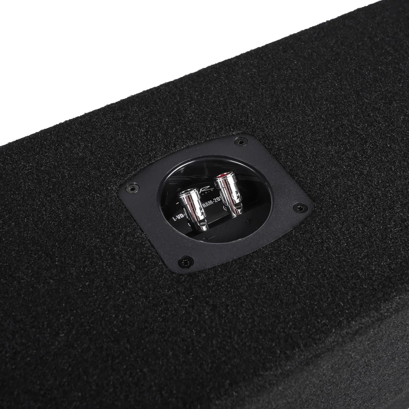 Featured Product Photo 4 for Dual 12" 1,600W Max Power Loaded Subwoofer Enclosure Compatible with 2019-2025 Ram 1500 (5th Gen) Crew Cab Trucks