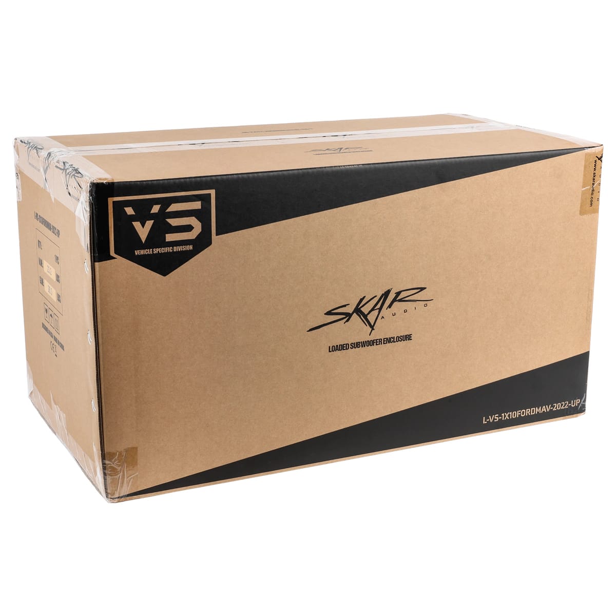 Single 10" 1,000W Max Power Loaded Subwoofer Enclosure Compatible with 2022-2025 Ford Maverick Trucks #8