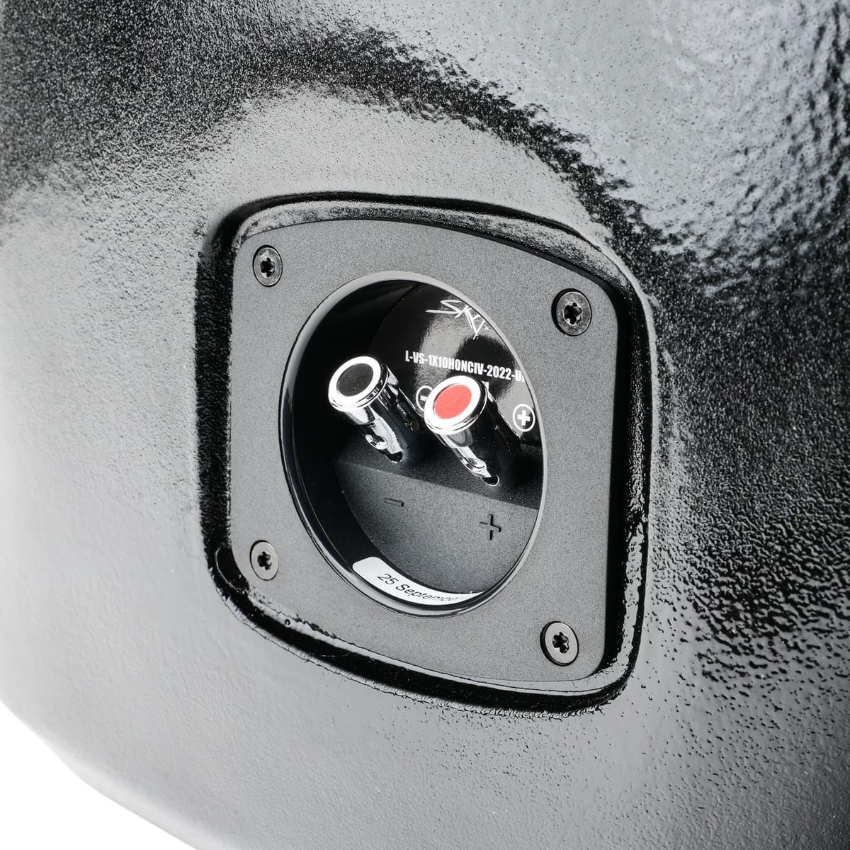 Single 10" 1,000W Max Power Loaded Subwoofer Enclosure Compatible with 2022-UP Honda Civic Sedan Vehicles #7