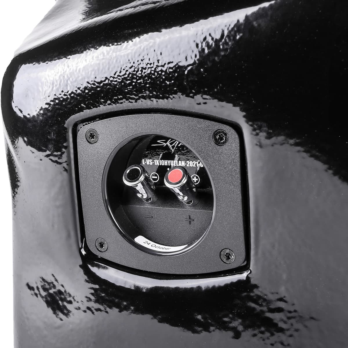 Featured Product Photo 6 for Single 10" 1,000W Max Power Loaded Subwoofer Enclosure Compatible with 2021-2025 Hyundai Elantra Vehicles