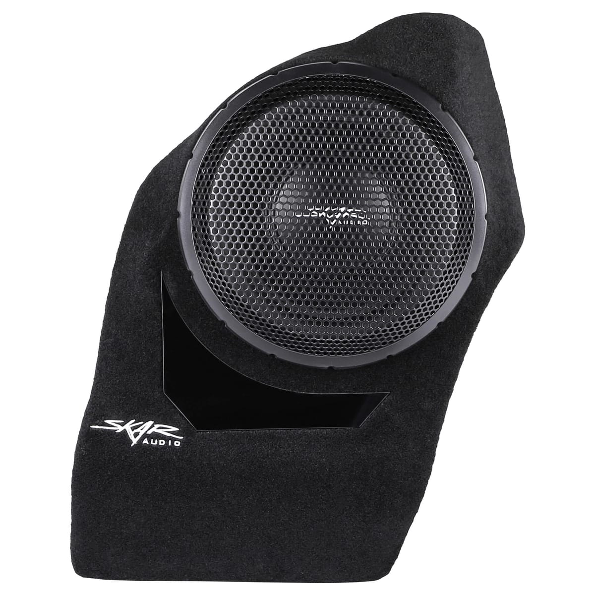 Single 10" 1,000W Max Power Loaded Subwoofer Enclosure Compatible with 2014-2023 Jeep Cherokee Vehicles #1