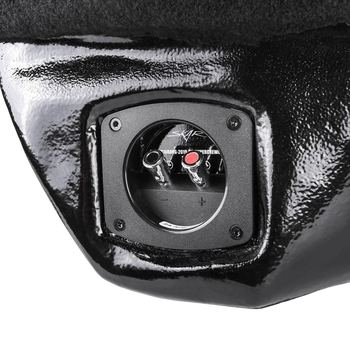 Featured Product Photo 5 for Single 10" 1,000W Max Power Loaded Subwoofer Enclosure Compatible with 2019-2025 Ford Ranger Super Crew Cab Trucks