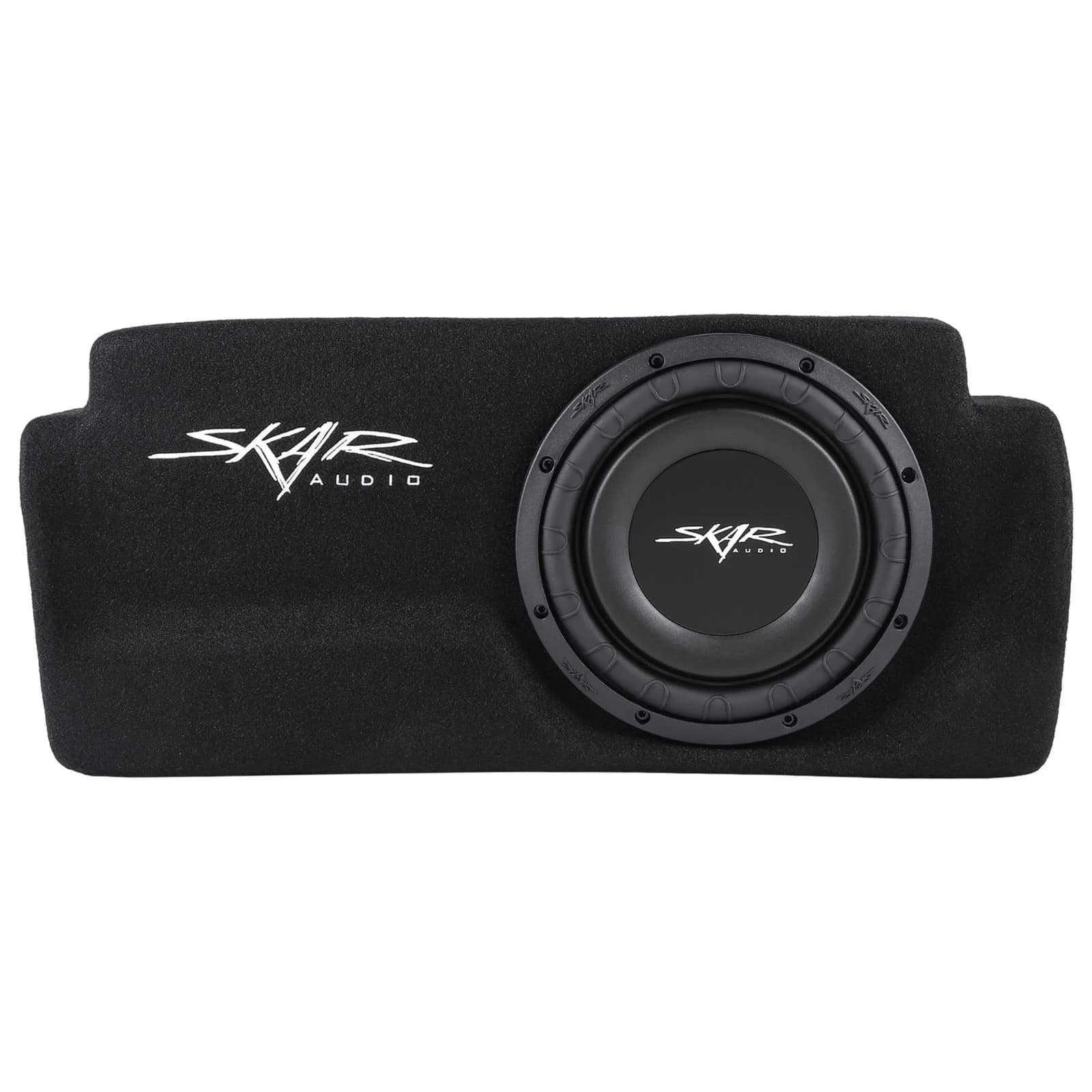 Featured Product Photo 1 for Single 10" 1,000W Max Power Loaded Subwoofer Enclosure Compatible with 2016-2023 Toyota Tacoma Double Cab Max Trucks