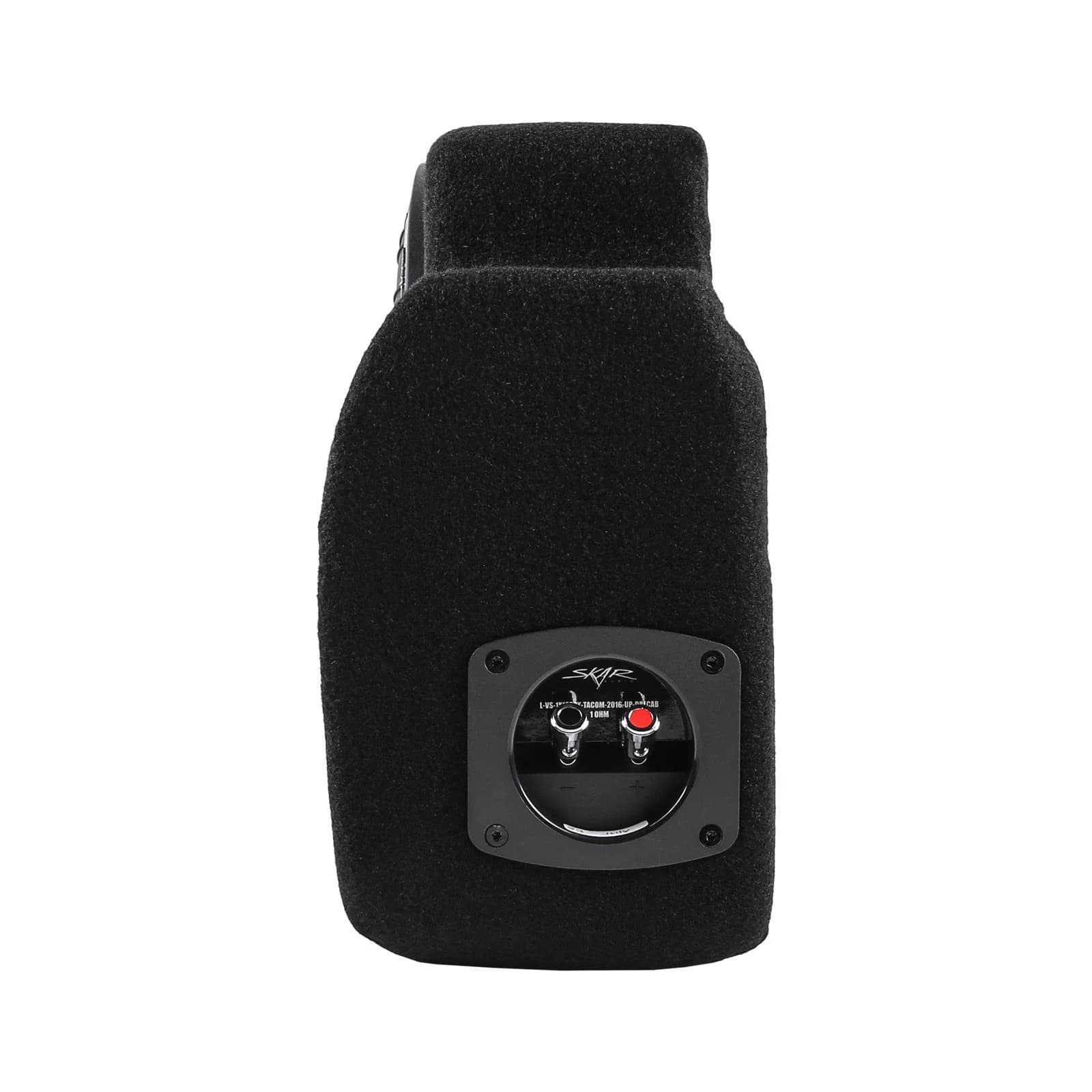 Featured Product Photo 2 for Single 10" 1,000W Max Power Loaded Subwoofer Enclosure Compatible with 2016-2023 Toyota Tacoma Double Cab Max Trucks