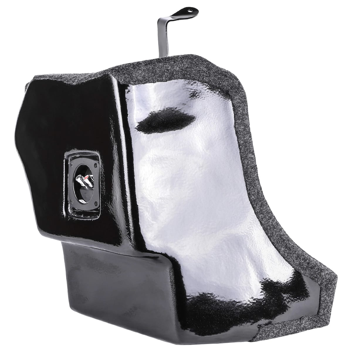 Single 10" 1,000W Max Power Loaded Subwoofer Enclosure Compatible with 2011-2018 Volkswagen Jetta Vehicles #5