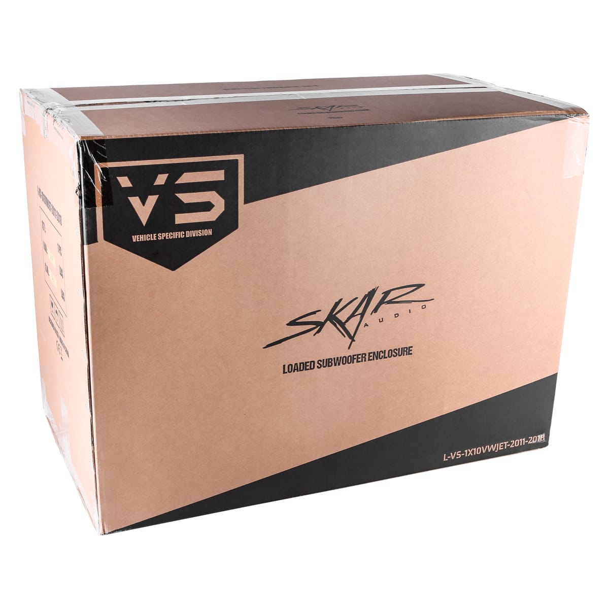 Single 10" 1,000W Max Power Loaded Subwoofer Enclosure Compatible with 2011-2018 Volkswagen Jetta Vehicles #9