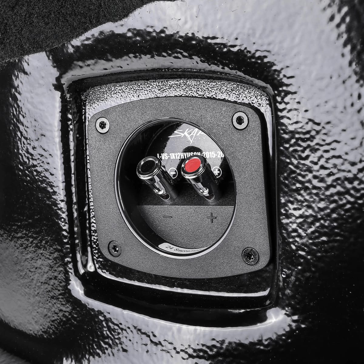 Single 12" 1,000W Max Power Loaded Subwoofer Enclosure Compatible with 2015-2019 Hyundai Sonata Vehicles #7