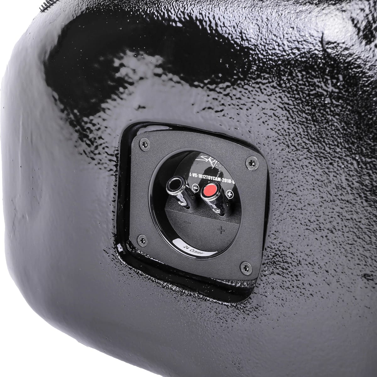 Single 12" 1,000W Max Power Loaded Subwoofer Enclosure Compatible with 2018-2025 Toyota Camry Vehicles #7