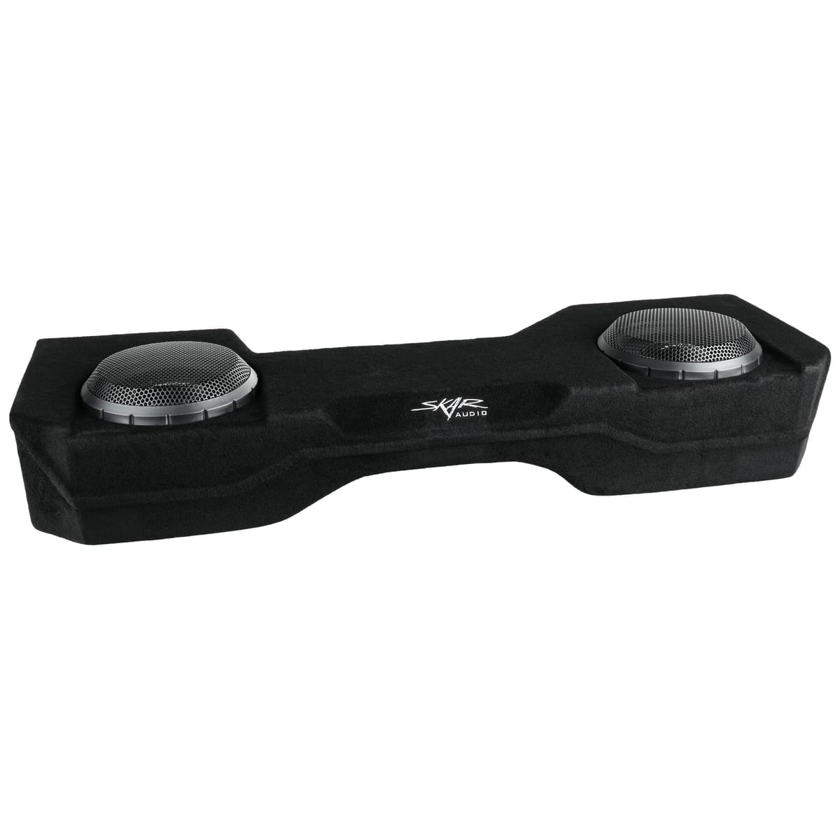 Dual 10" 2,000W Max Power Loaded Subwoofer Enclosure Compatible with 2014-2018 Chevy Silverado & GMC Sierra Double Cab Trucks #1