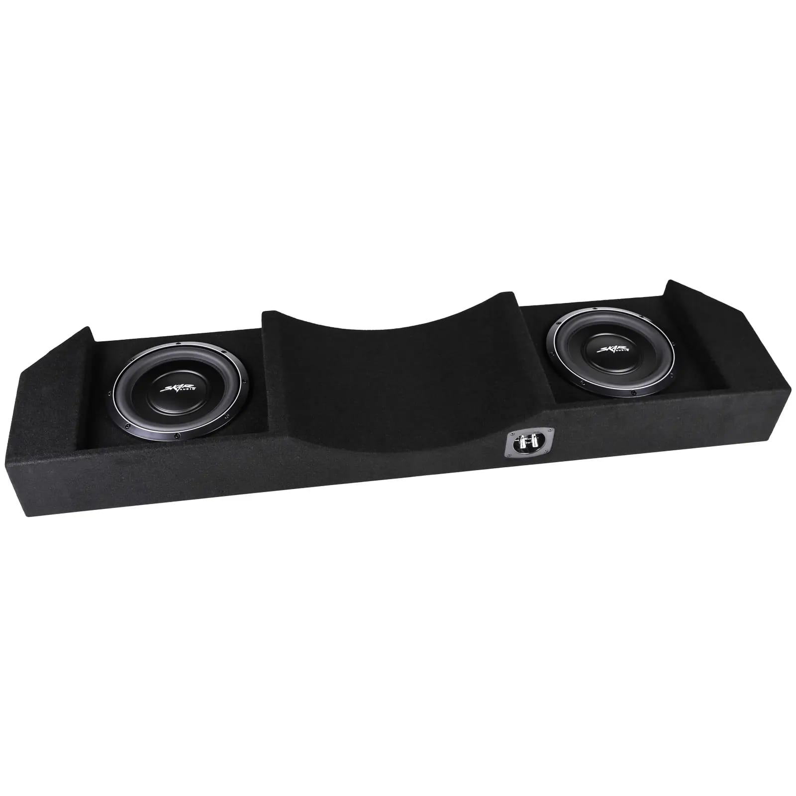 Dual 10" 2,000W Max Power Loaded Ported Subwoofer Enclosure Compatible with 2016-2025 Nissan Titan Crew Cab Trucks #1