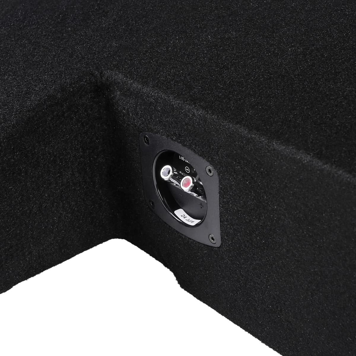 Featured Product Photo 5 for Dual 12" 2,000W Max Power Loaded Ported Subwoofer Enclosure Compatible with 2019-2025 Chevrolet Silverado/GMC Sierra Double Cab Trucks