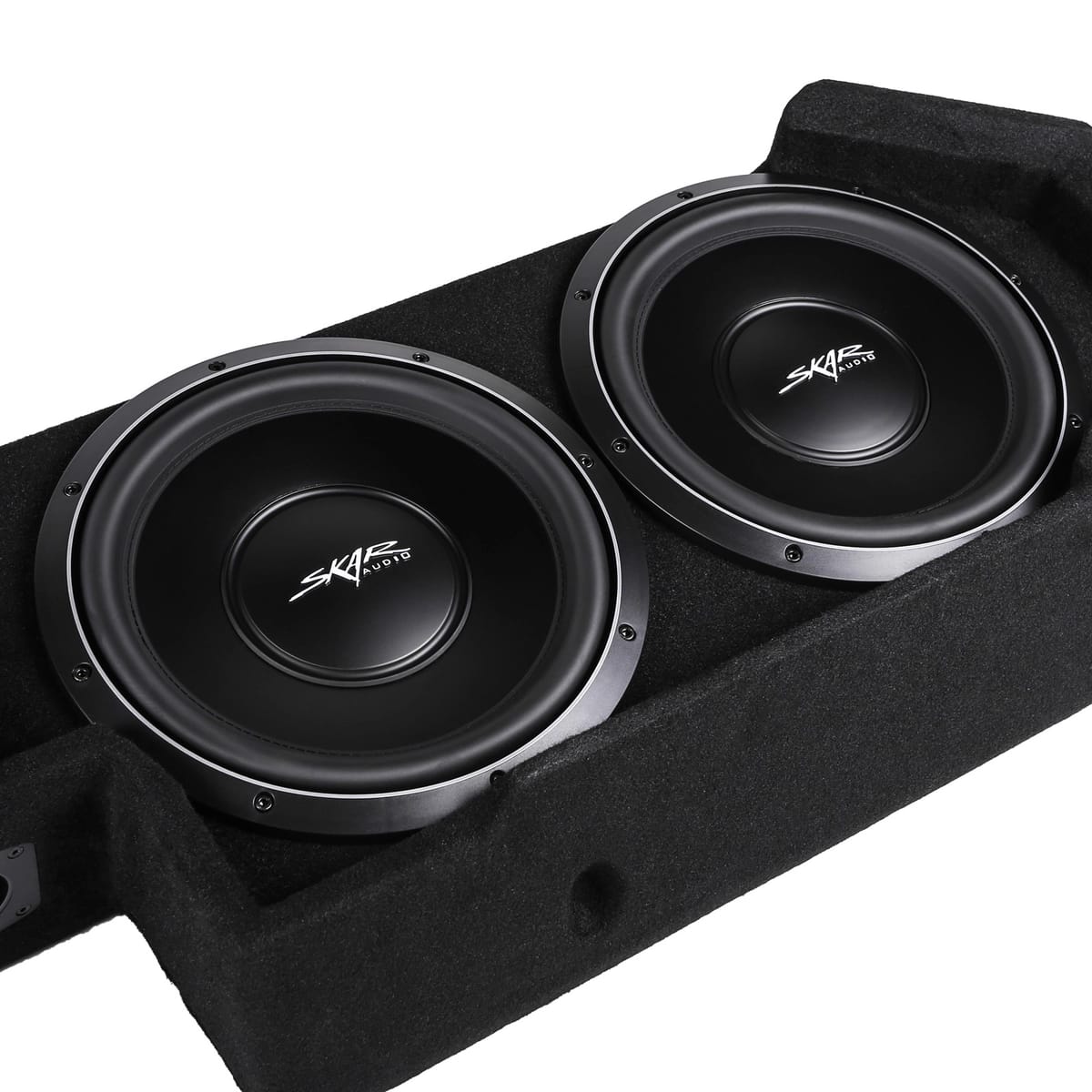 Dual 12" 2,000W Max Power Loaded Ported Subwoofer Enclosure Compatible with 2019-2025 Chevrolet Silverado/GMC Sierra Double Cab Trucks #7