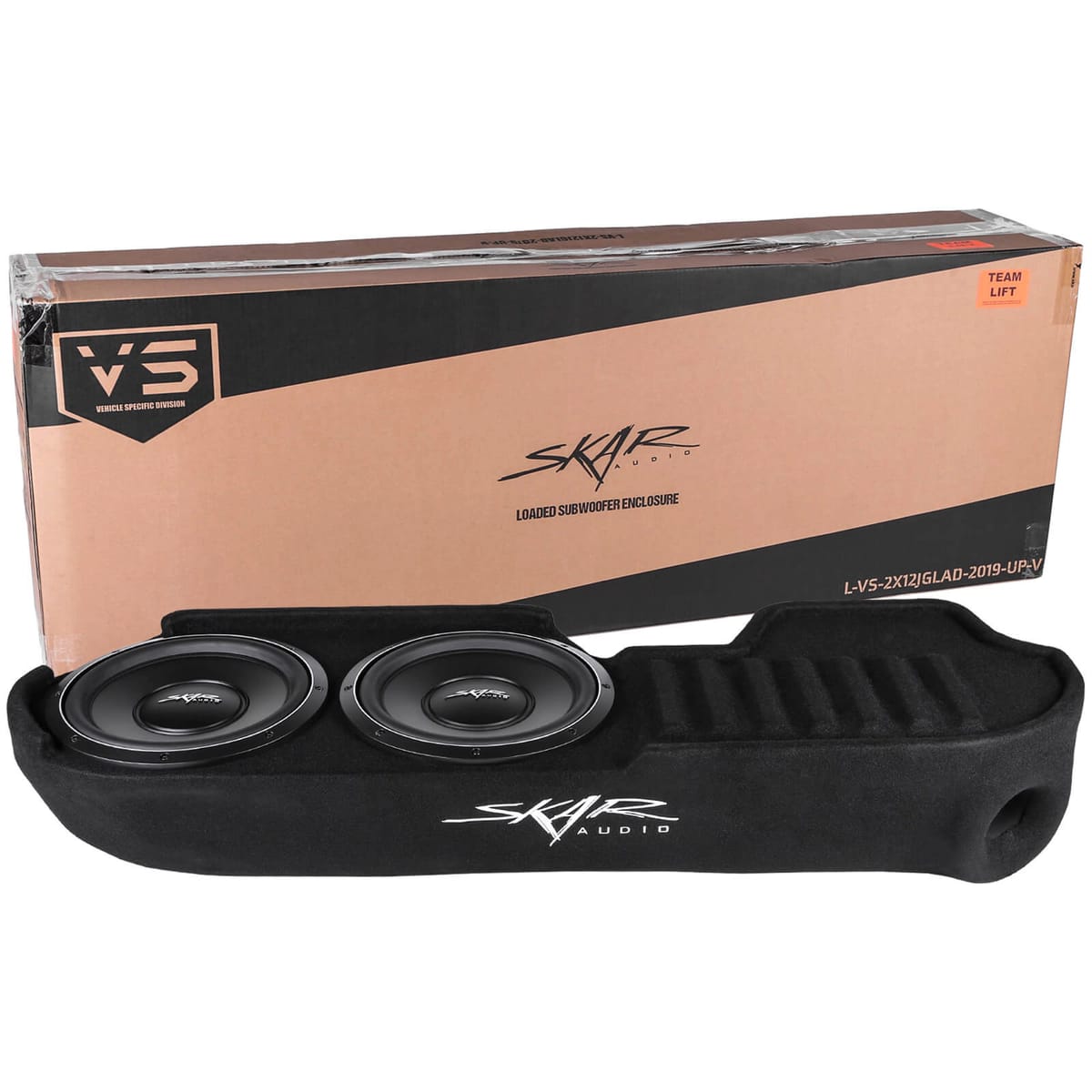 Dual 12" 2,000W Max Power Loaded Ported Subwoofer Enclosure Compatible with 2019-2025 Jeep Gladiator Trucks #8