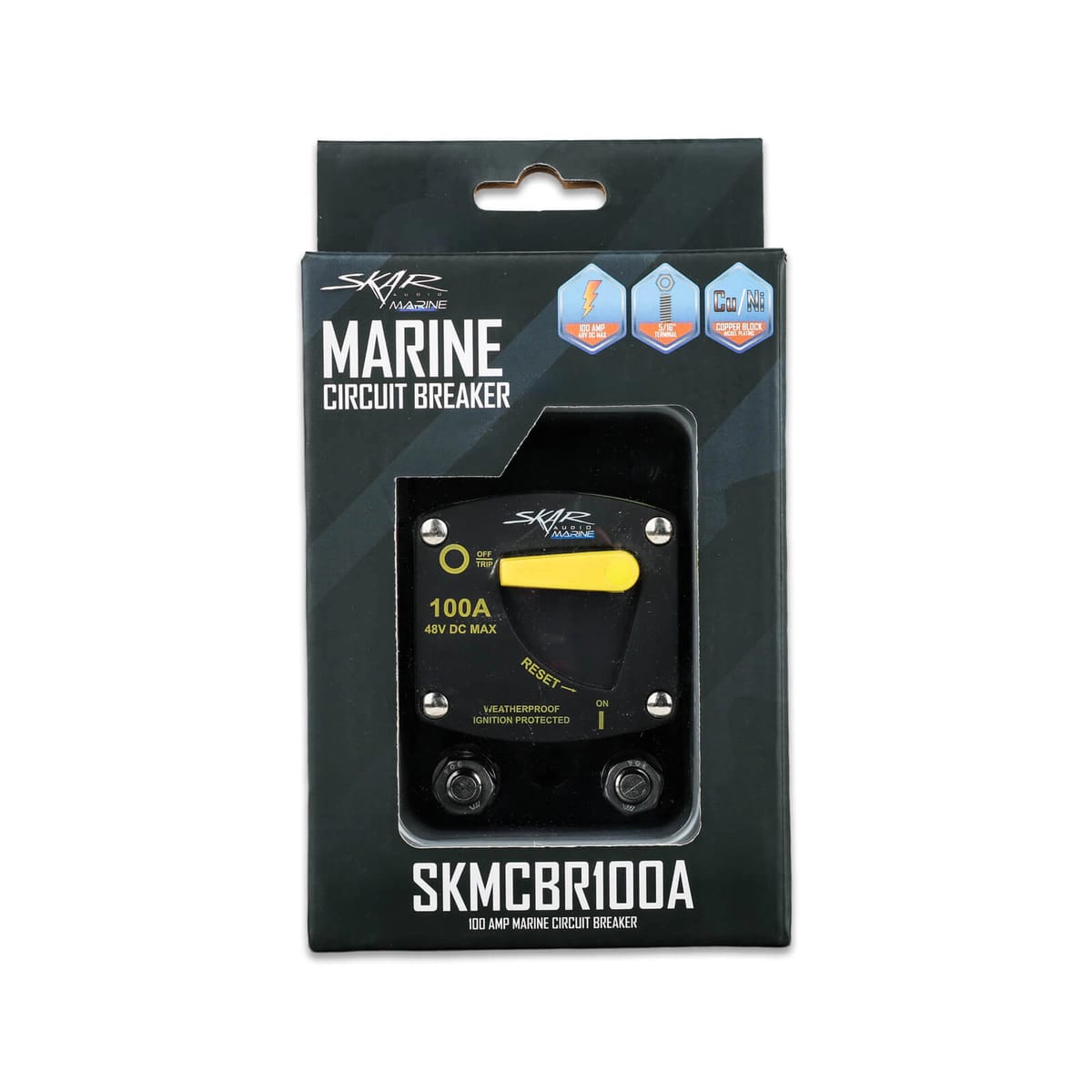 SKMCBR100A | 100 Amp Marine Grade Circuit Breaker #6