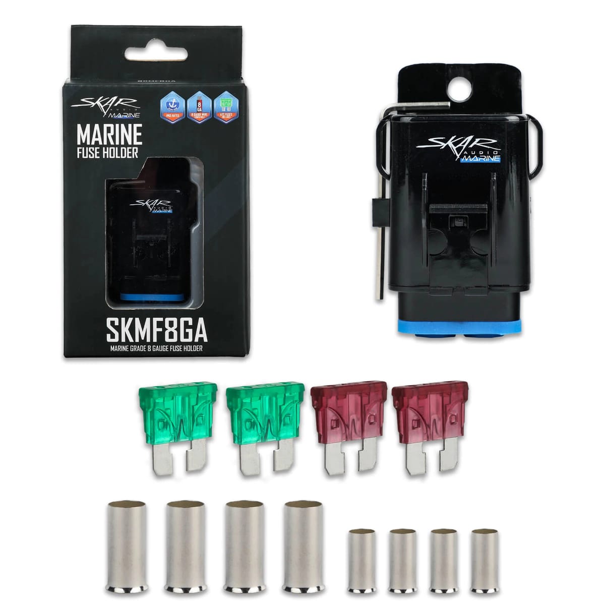 SKMF8GA | Marine Grade 8-Gauge Fuse Holder #2