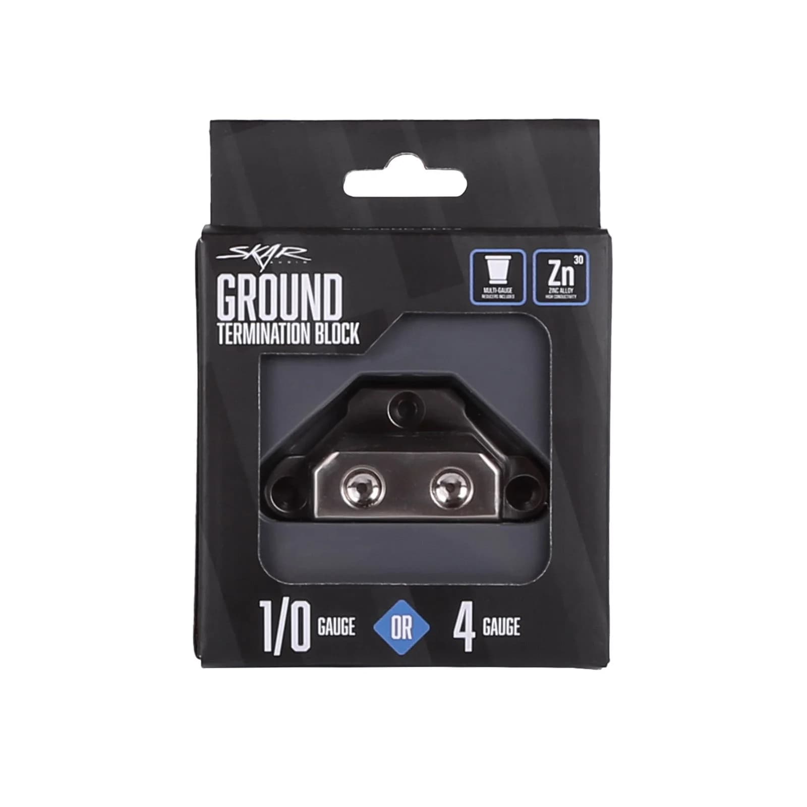 Featured Product Photo 7 for SK-GRND-BLK2 | Dual 1/0 or 4 Gauge Ground Termination Block