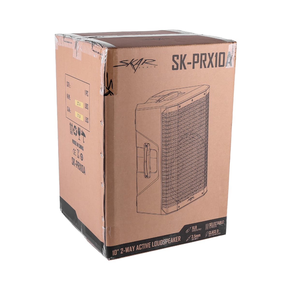 SK-PRX10A | 10" 1000 Watt Active 2-Way PA Loudspeaker #8