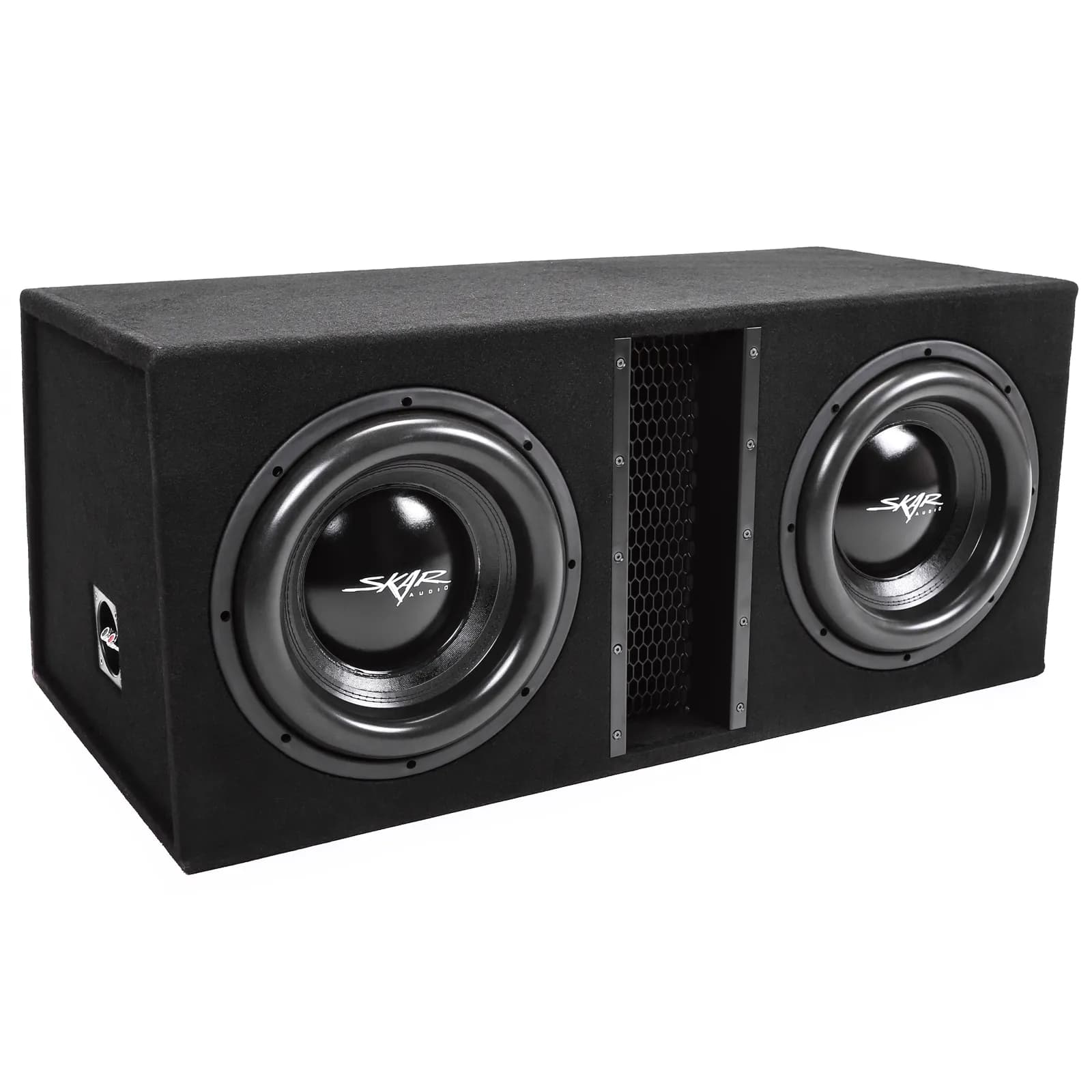 EVL-2X12D4 - EVL-2X12D4 | Dual 12" 5,000 Watt EVL Series Loaded Vented Subwoofer Enclosure